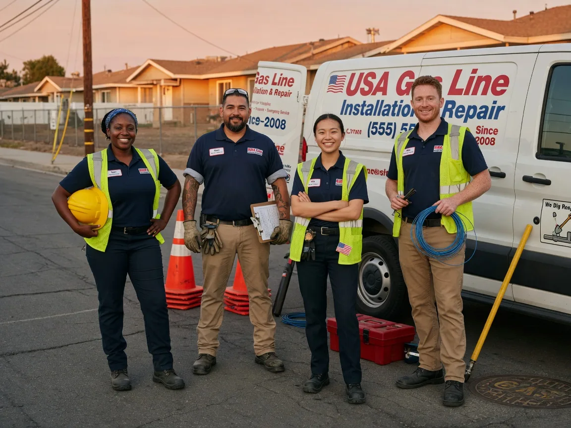 Gas Line Installation company in Carney, MI